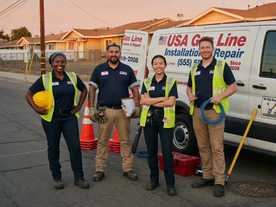Gas Line Installation company in Range, AL